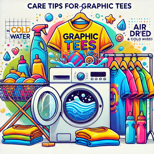 Care Tips for Graphic Tees: How to Keep Your Favorite Shirts Looking Great